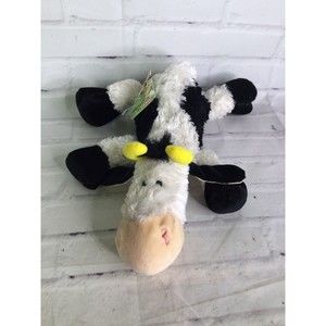 Nici The Landlords Sally Sue Cow Plush Stuffed Animal Toy Black White 2002